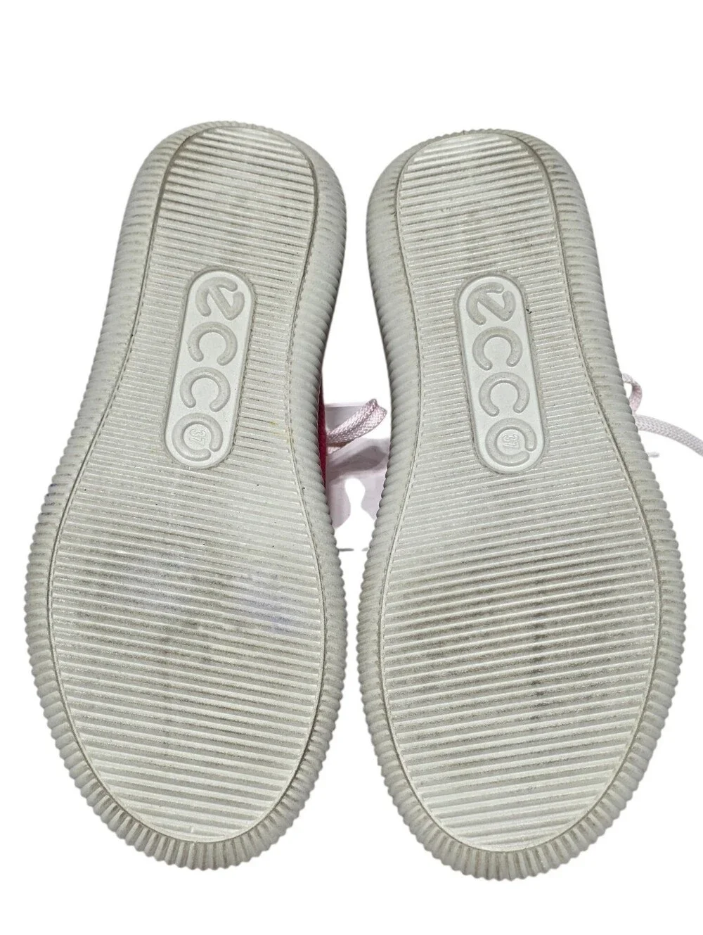 ECCO SOFT ZERO LEATHER SNEAKERS PINK SZ 37 (US 6.5)
